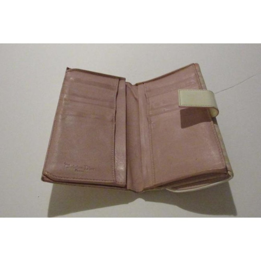 SOLD on ALLAMODA .shop-DIOR Pink Trotter Cherry Saddle Bag Tri-fold - Picture 2 of 11